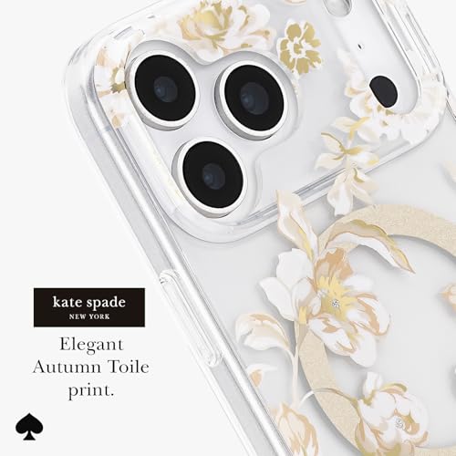 Image of kate spade new york iPhone 17 Pro Max Case - Compatible with MagSafe - Designer Phone Case - Autumn Toile