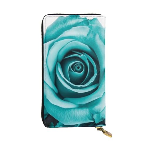 Porte-téléphone portefeuille long en cuir zippé avec grand porte-cartes de crédit