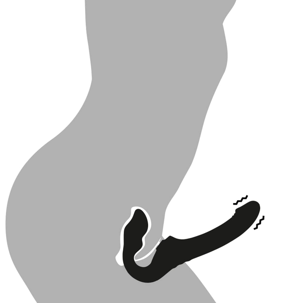 FALLO INDOSSABILE STRAPLESS STRAP-ON DONNA DOPPIO NO IMBRACATURA PER LEI