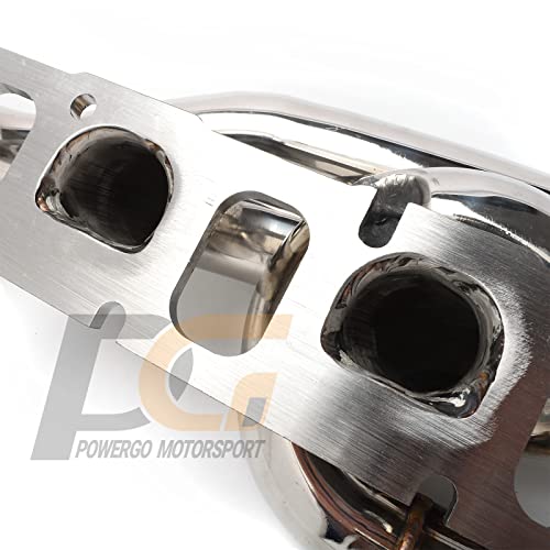 Exhaust Headers 1-5/8\" 304 Stainless Steel Polished for 2003-2008 RAM 1500 2500 3500 5.7L Hemi V8