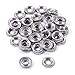 HolsterSmith Finishing Washers - #8 - (0.530 Dia.) - Metal - Countersunk - Round Top - for Holster Making, Home Improvement, Hobby - USA Design - (Stainless) - (50 Pack)