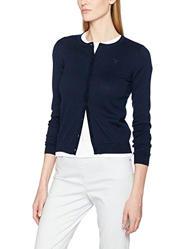 GANT Soft Cotton Crew Cardigan Donna