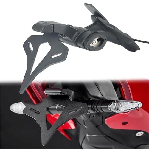Accessoires moto Ducati Streetfighter V2 support plaque court pour épurer l'arrière