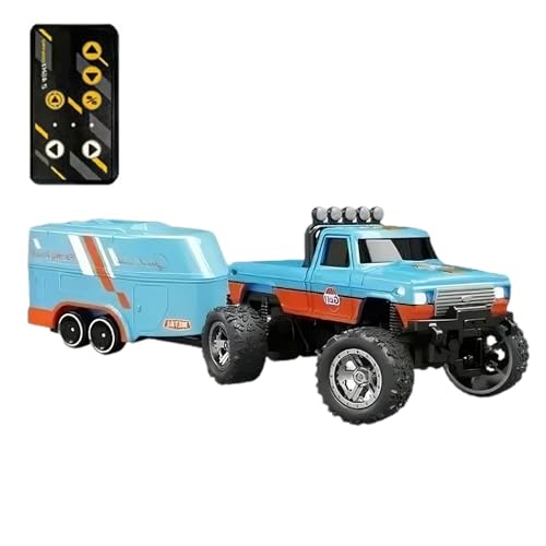 Véhicule RC pour 2,4 GHz 1:64 : mini camion télécommandé à chenilles rechargeable