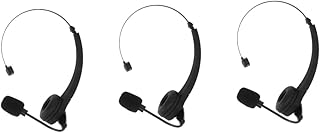 NOLITOY 3 Pcs Fone De Ouvido Microfone Microfones Sem Fio Fone De Ouvido Para Computador Fone De Ouvido Sem Fio Microfone Gancho De Ouvido On-Line-Estudo Fone De Ouvido Fone De Ouvido