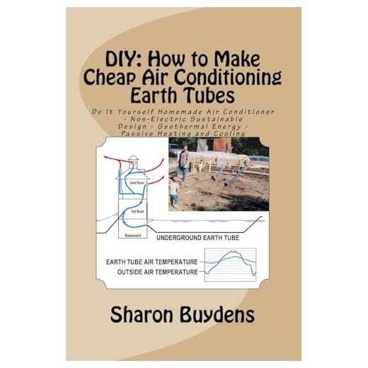 DIY: How to Make Cheap Air Conditioning Earth Tubes: Do It Yourself Homemade Air Conditioner - Non-Electric Sustainable Design - Geothermal Energy - Passive Heating and Cooling