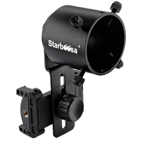 Adaptador de teléfono en aluminio para telescopios y observación de aves premium 6