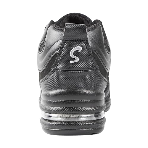 Linodes Women's Jazz Dance Sneaker with Breathable Upper, Split Sole and Air Cushion Dance Multifunctional Walking Shoes Anti-Slip4