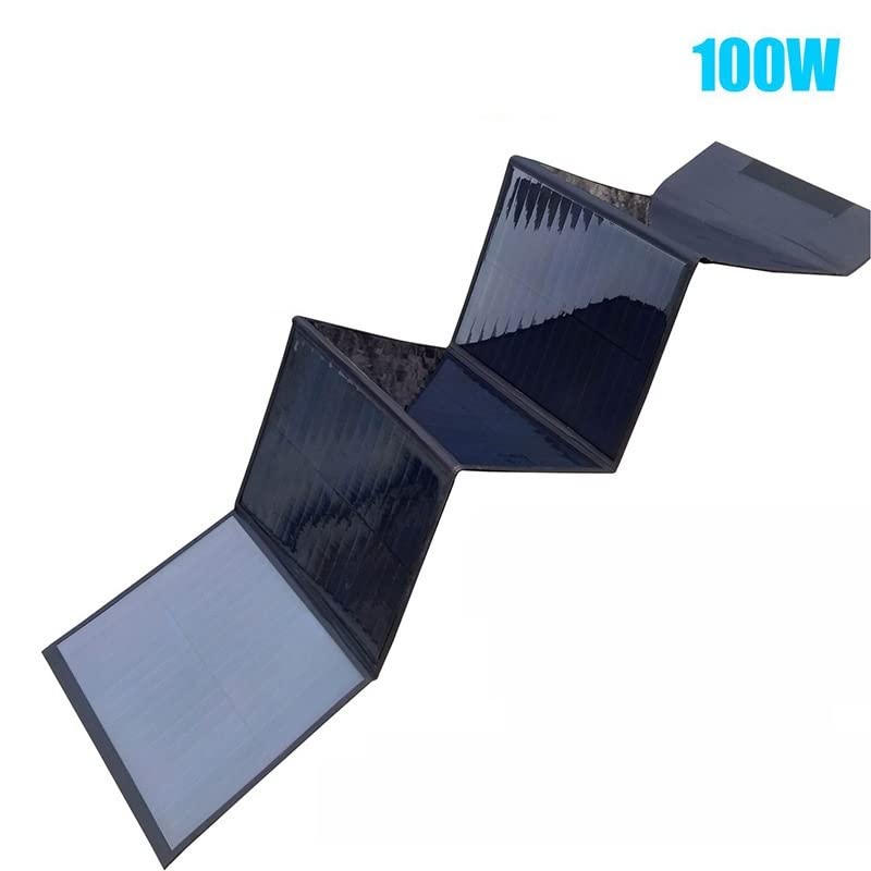 Pannello Solare Scheda di Generazione di Energia Pieghevole Solare Ricaricabile Scheda di Ricarica Fotovoltaica A Singolo Cristallo 12V Intelligente for Alimentazione Esterna