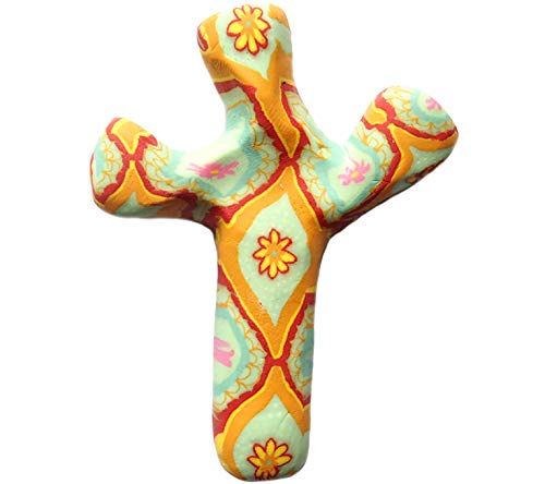 Croix de poche en argile un compagnon bienveillant dans les moments difficiles