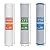 Applied Membranes Inc. 3-Stage Whole-House Water Filter Cartridge Replacements, 20-Inch Carbon and Sediment Filter Cartridges