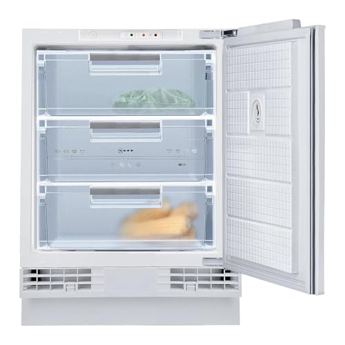 NEFF G4344XFF0, N 50, Unterbau-Gefrierschrank, 82,0 x 59,8 cm, 106 L Gefrieren, SuperFreeze...