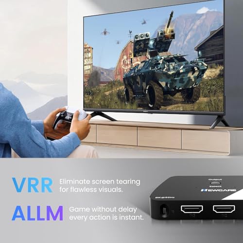 Image of HDMI 2.1 Switch 3 in 1 Out, 4K@120Hz 8K@60Hz 48Gbps Dolby ALLM with Remote