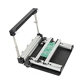 Manueller PCB-Schablonendrucker, kleiner Siebdruckstation, SMT-Stahlnetz-Lötpasten-Drucktisch mit einstellbarer Dicke, Präzisionsdruck für SMT-Montage und Leiterplattenmontage