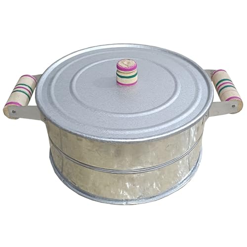 Nagda Multi Purpose Oven, Gas Tandoor, Barbeque Griller/Bati/Pizza Maker 25 * 25 Cm Silver