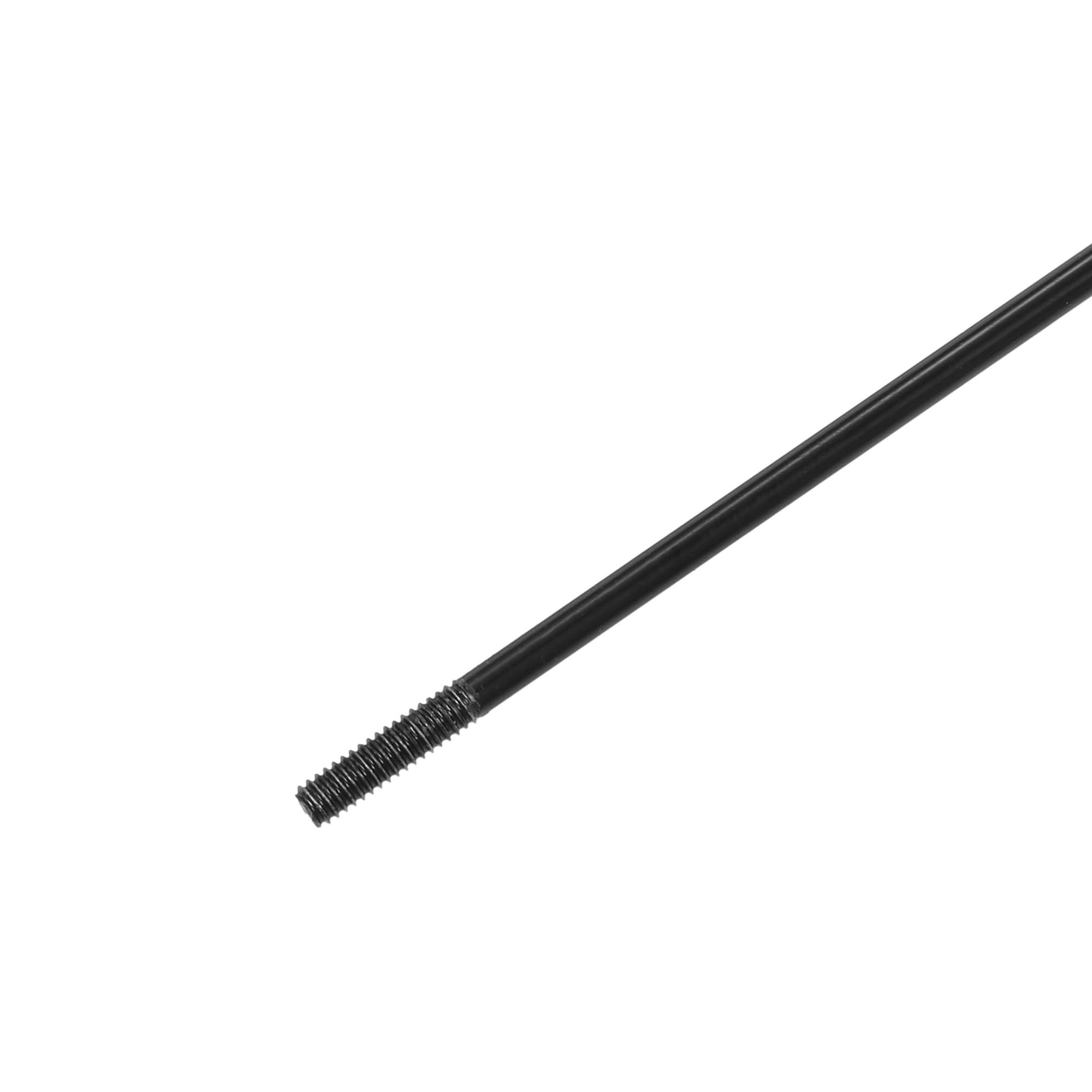Szprycha do koła rowerowego, 36 sztuk czarnych stalowych szprych rowerowych 14G 181-220mm ze smoczkami