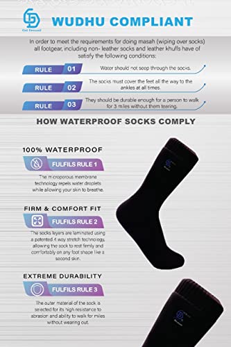 Get Dressed Wudu socks | 100% Breathable Durable Waterproof socks for Men and Women4