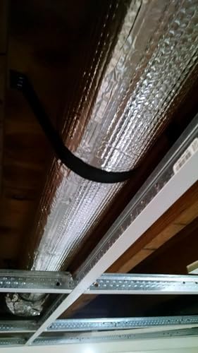 USEP Double Bubble Reflective Foil Insulation, Double Sided Insulation Roll Aluminum Foil Cover, Heat Radiant Barrier for Wall, Attic, Air Duct, Window Coverings, Radiator Cover (12 inch x 25 ft) - Thumbnail 6