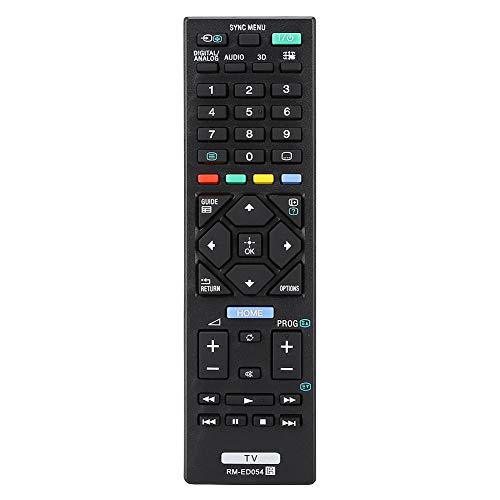 Tihebeyan Télécommande TV pour Sony TV RM ED054, Remplacement de la télécommande Universelle Compatible avec Sony TV HDTV LCD LED Smart TV