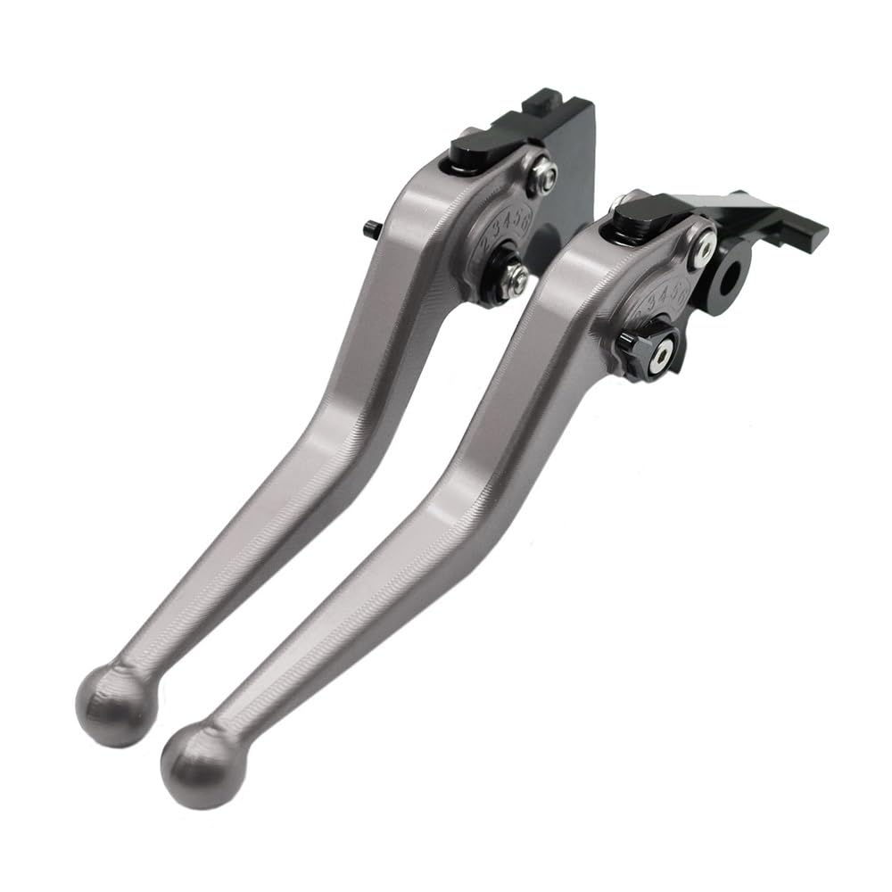 Gwearu Grey Clutch Lever Clutch Lever For Sertao F650gs F650cs G650gs G650 Accessories Brake Levers Adjustable Handle Set
