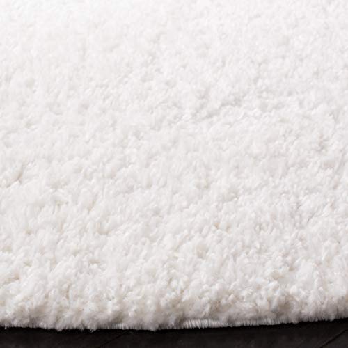 Tapete Safavieh August Shag 3' Cuadrado Blanco miniatura 5