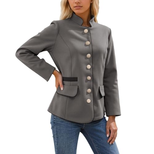 Veste de loisirs femme col asymétrique contre le froid chic