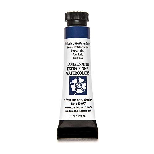 Daniel Smith ダニエル・スミス 水彩絵具 5mlチューブ (Phthalo Blue GS) 284610077