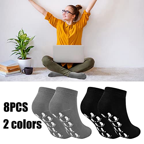 KYSUN 4 Paia Calzini Antiscivolo per Donna e Uomo