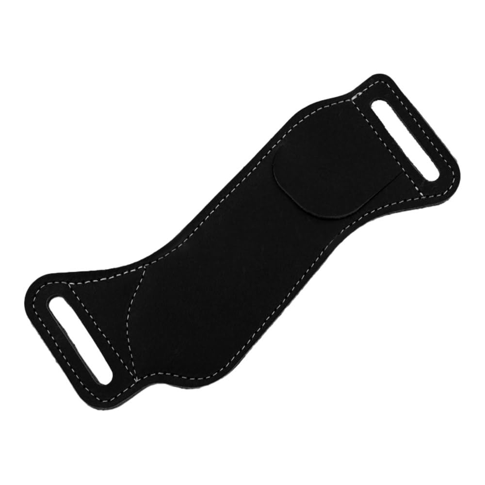 Leather Knife Sheath for Belt, Horizontal Portable Folding Knife Holder for Knives (Knife not Included)