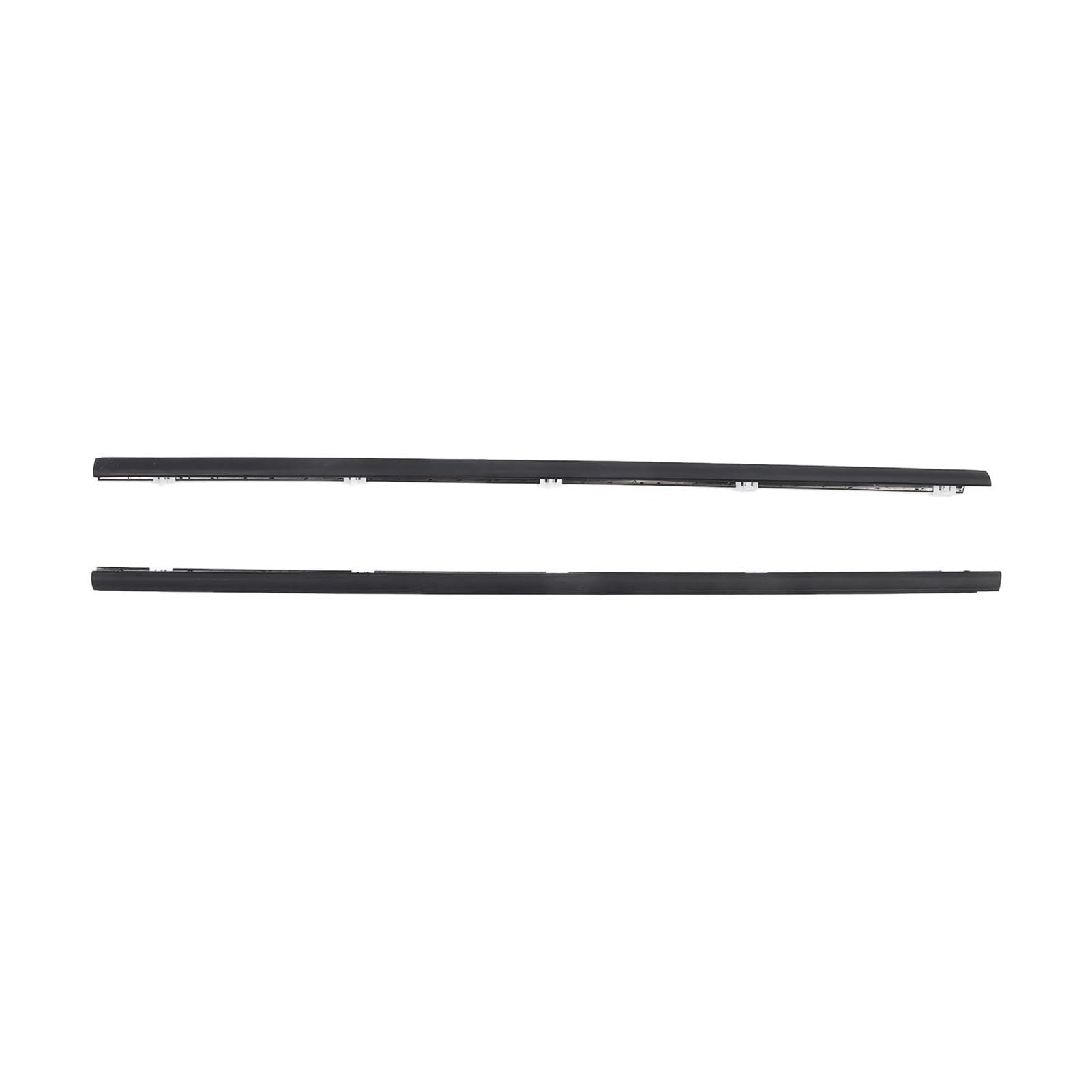 Ldgsuph 2Pcs 1 Pair Door Window Weatherstrip 72410‑Sr3‑003 Rainwater Resist Window Seal Belt Molding Trim Fit For Civic 1991 To 1995