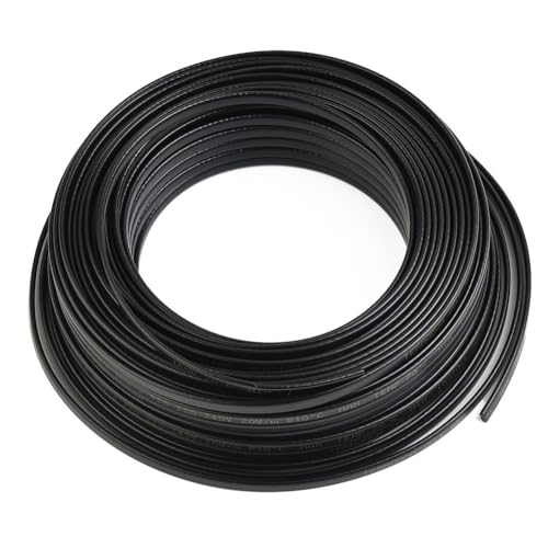 ZYNCUE Cavo riscaldante autoregolante, 17 W/per m 220 V, per protezione antigelo di tubi, tubi dell'acqua e grondaie del tetto, scioglimento della neve, lunghezza 5 m-50 m