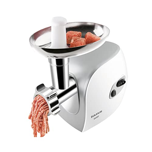 Taurus 915.505 Picadora de Carne, 450 W, Metal, Metálico, 20 x 24 x...