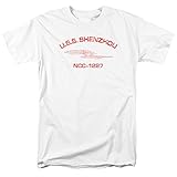 Star Trek Shenzhou Athletic - Camiseta Unisex (Talla XXXL), Color Blanco