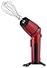 Wonderper Cordless Mixer Rechargeable Hand Mixer Hand Mixer Battery Hand Mixer Battery Operated Cordless Kitchen Mixer - Red
