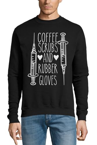 Pull en coton noir pour gommage au café lors de votre rituel bien-être douche