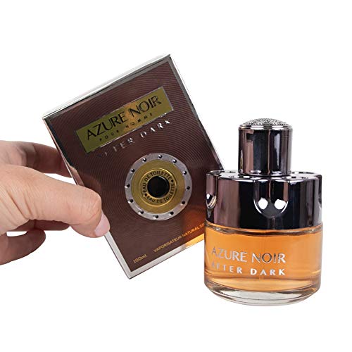 Azure Noir Pour Homme After Dark - Men's Cologne - Impression of Wanted Azzaro - Eau De Toilette 3.4fl.oz
