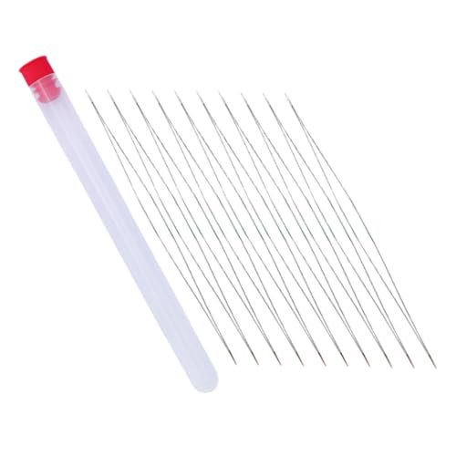 VILLCASE Manual Beading Needle Beading Needles Storage Box Beading Needles Quick Bead-Wearing Tool