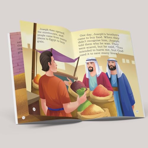 Image of Story Books for Kids - Bible Stories (Illustrated) - (Set of 10 Books) - English Stories for Children - Birth of Jesus, Prophet Jonah, Moses, The Story of Creation, etc., - Moral Stories - Age 3+