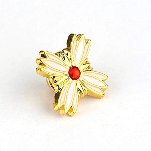 Japan Sitcom Hero Phoenix Wright Ace Attorney Badge Lawyer Prosecutor Judge Metal Badge Suit Pin Brooch