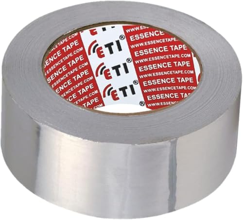 ETI Aluminium FOIL Adhesive Tape 48mm X 20 Mtr Set of 01 | Silver