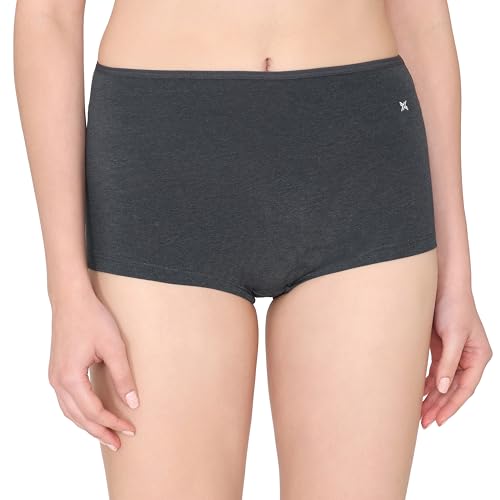 Image of Lavos Boy Shorts for Women, Bamboo Cotton Underwear for Womens, Girls Boys Short Pants for Regular Wear, Mid Waist Soft Elasticated Boxer Briefs, Long Boyshorts Panties for Ladies