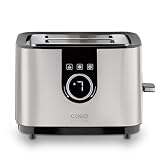 Caso Selection T 2 2769 - Tostapane per 2 fette di pane, in acciaio INOX