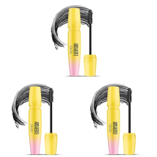 Image of RENEE Everyday Mascara 2X Instant Volumizing, Waterproof | Smudge-proof, Transferproof | Lengthening | With Vitamin E | 15 ml (Pack of 3)