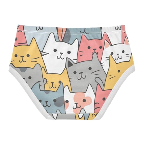 Girls Underwear Toddlers 2t Cotton Girl Panties Cute Stylish Briefs Underpants Cute Cartoon Cat2
