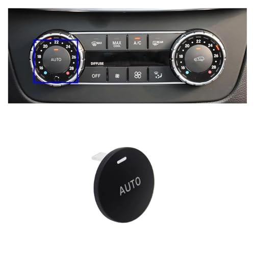 Bouton de chauffage cassé sur Mercedes W166 W292 ? Changez le capuchon rotatif n° 4 de climatisation