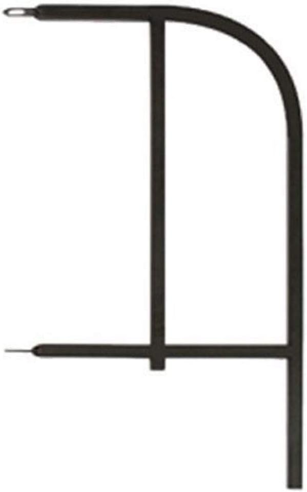 Panacea Products Classic Finial End Panel, Black