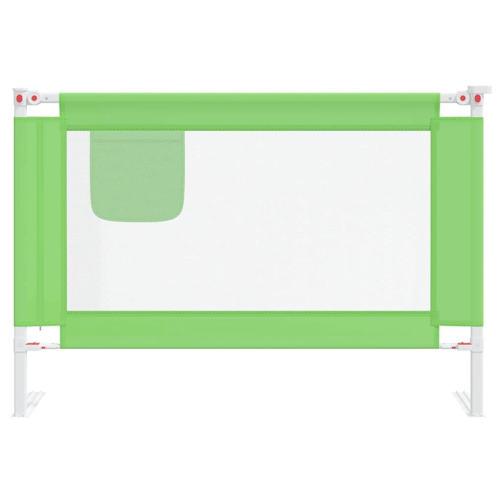 Generisch Kleinkind-Bettschutzgitter Grün 100x25 cm Stoff,Baby & Kleinkind,Babysicherheit,Baby-Bettschutzgitter,10190