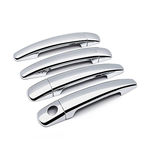 Poignée de porte extérieure voiture Citroën C4 rénovation caches chrome