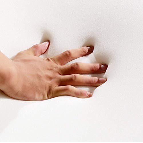 Taburete tapizado MU de cuero impermeable puf bajo cómodo para aliviar piernas cansadas 7