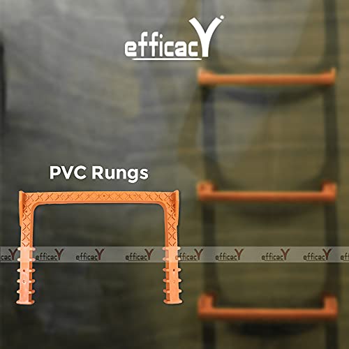 Image of Efficacy Pvc Foot Step Rungs Big Size 300 X 165 X 25 MM Rod Size 16 mm Suitable for Construction Sites, UG Sump Tank, Swimming Pools, Over Head Tanks (1 Nos)